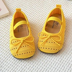 Summer Snadals For Girls Low Heel Princess Shoes Lightweight Anti-slippery Girl's Sandals Perform Dance Ballet Shoes For Girls