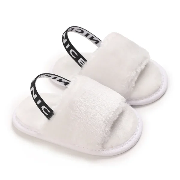 Plush Cute baby toddler Shoes Baby sandals baby Slippers Suitable For newborn baby girl boy - Image 3