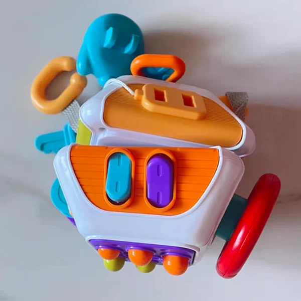 10 in 1 Baby Busy Board Infant Carseat Plane Travel Toy Educational Learning Fidget Toys for Toddlers 1-3Y Old Boys Girls Gift - Image 4