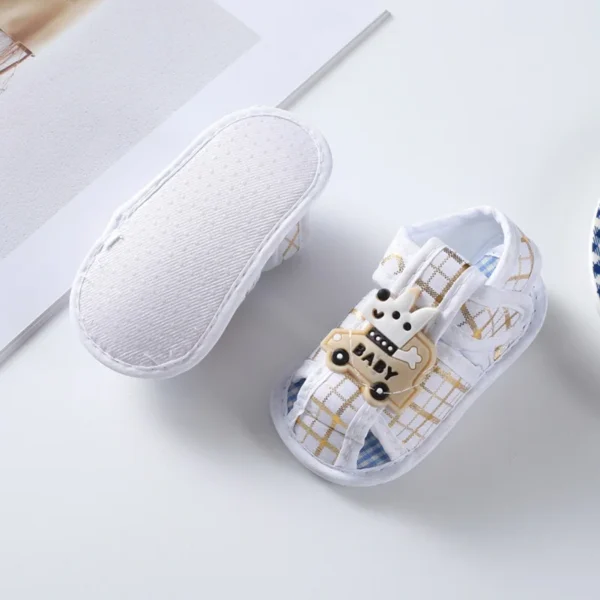 Summer Baby Sandals Newborn Casual Shoes Slippers Soft Anti-Skid Cartoon Design Baby Shoes Beach Sandal For Boys Girls - Image 2