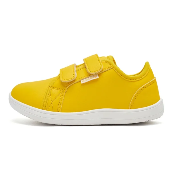HOBIBEAR Boys Girls Barefoot Shoes Kids Wide Toe Minimalist Sneakers Lightweight Hook Loop Artificial Leather Shoes - Image 4