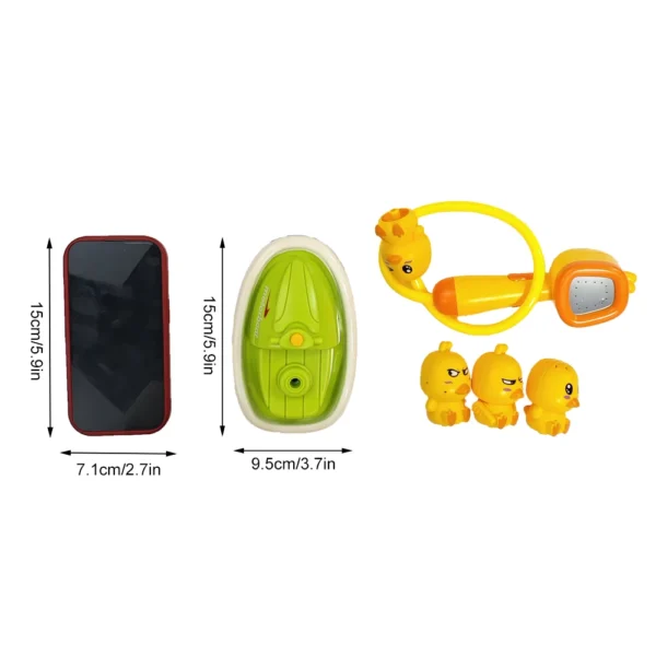 Baby Shower Bathroom Water Playing Little Yellow Duck Flower Shower Divine Device Water Spray Water Playing Toy - Image 5