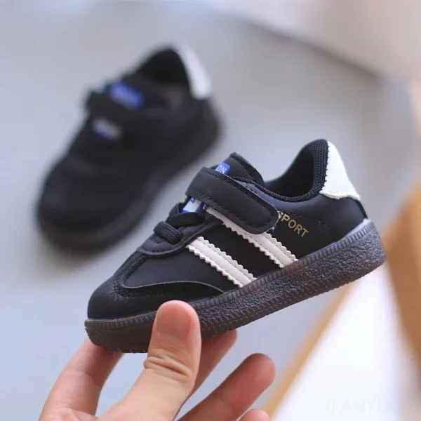 0-4Years Baby Shoes Spring Casual Anti-slip Sneakers Children's Skateboard Shoe Breathable Boys Girls Toddlers Sports Shoes - Image 2