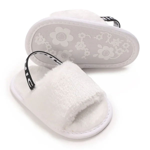 Plush Cute baby toddler Shoes Baby sandals baby Slippers Suitable For newborn baby girl boy - Image 4