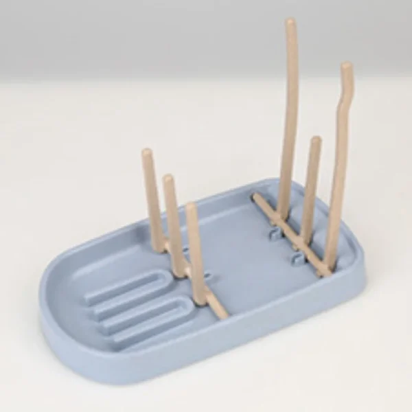 Baby Bottle Wheat Straw Drying Rack Feeding Cup Holder Removable Rack Cleaning Pacifiers Accessories Storage Drying Shelf Clean - Image 6
